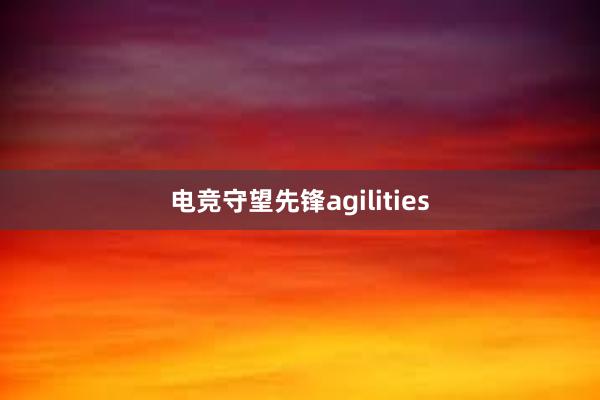 电竞守望先锋agilities